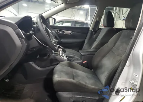 2015 Nissan Rogue Sv из США, поврежденный, VIN KNMAT2MV3FP543694